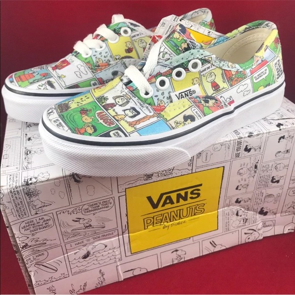 peanuts comic vans
